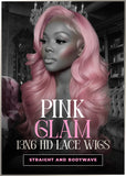 MO'S BIRTHDAY SALE: PINK GLAM HD LACE WIG