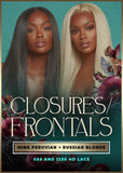 FALL SALE: HD LACE CLOSURES/FRONTALS