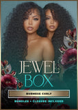 FALL SALE: BURMA CURLY JEWEL BOX